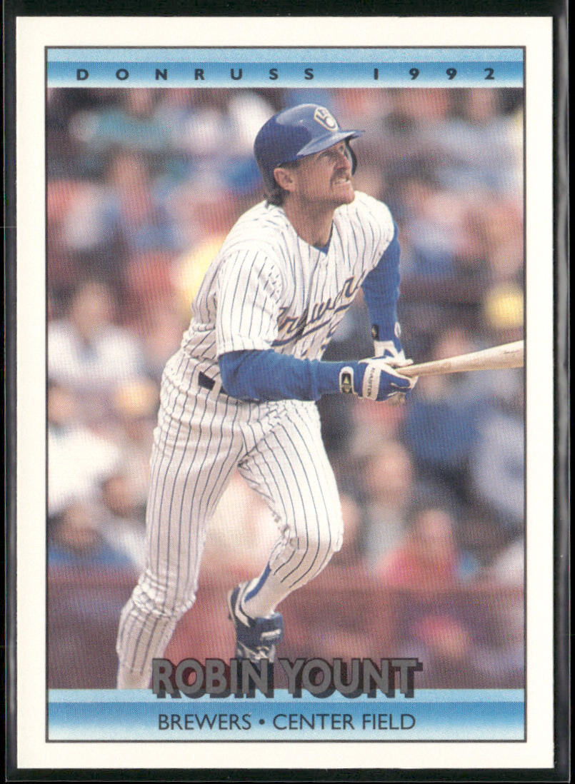 Robin Yount 1992 Donruss #173 Milwaukee Brewers