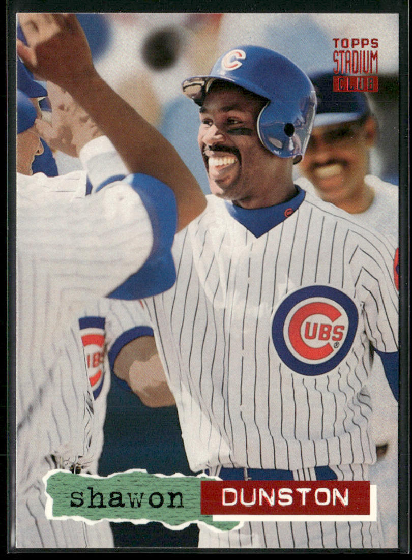 Shawon Dunston 1994 Stadium Club #576 Chicago Cubs