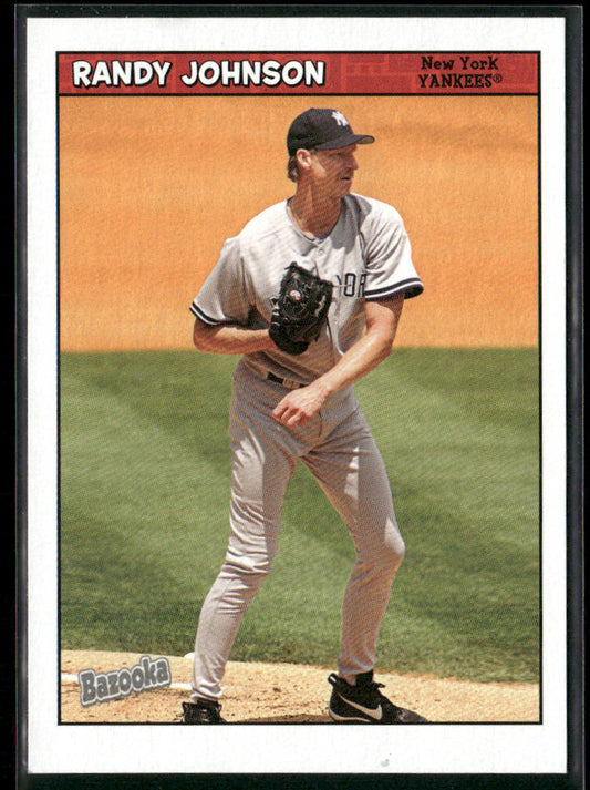 Randy Johnson 2006 Bazooka #105 New York Yankees