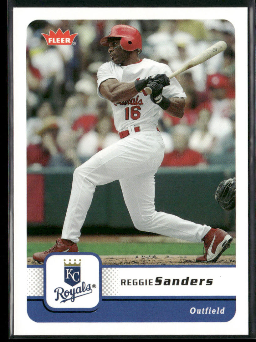 Reggie Sanders 2006 Fleer #93 Kansas City Royals