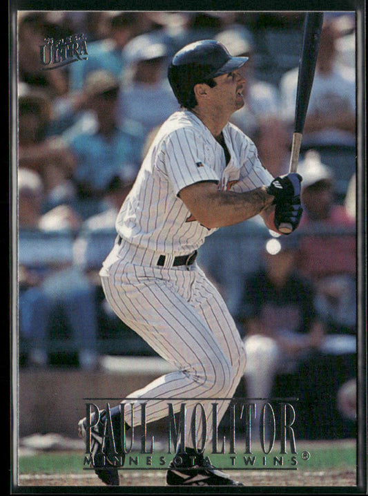 Paul Molitor 1996 Ultra #377 Minnesota Twins