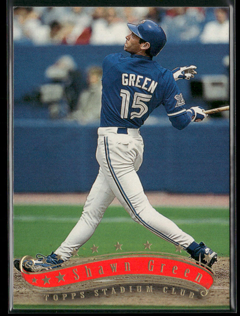 Shawn Green 1997 Stadium Club #147 Toronto Blue Jays