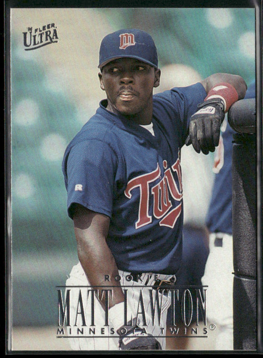 Matt Lawton 1996 Ultra #376 RC Minnesota Twins