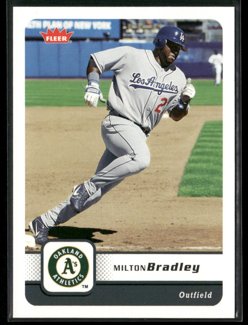 Milton Bradley 2006 Fleer #147 Oakland Athletics
