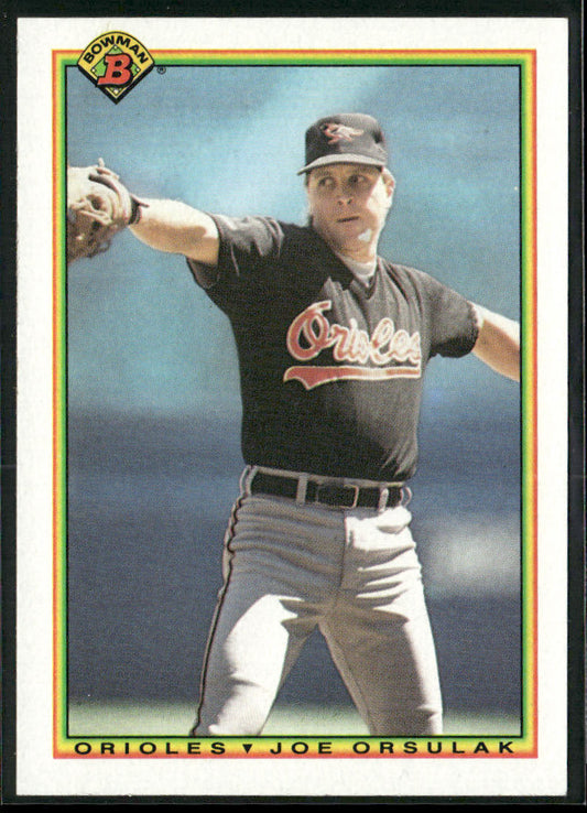 Joe Orsulak 1990 Bowman #252 Baltimore Orioles