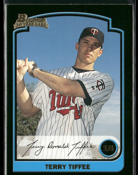 Terry Tiffee 2003 Bowman #315 RC Minnesota Twins
