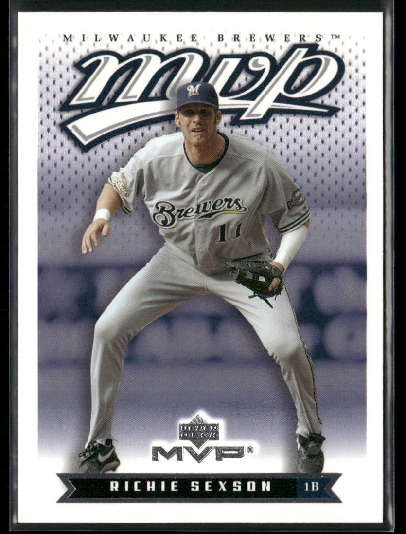 Richie Sexson 2003 Upper Deck MVP #107 Milwaukee Brewers