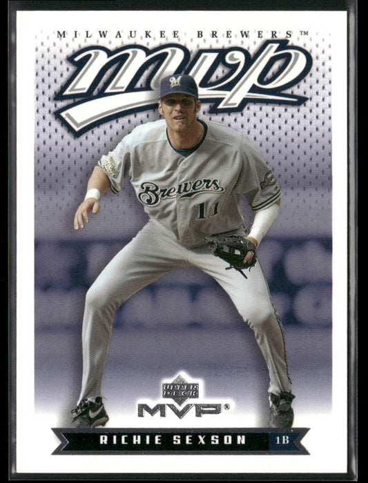 Richie Sexson 2003 Upper Deck MVP #107 Milwaukee Brewers