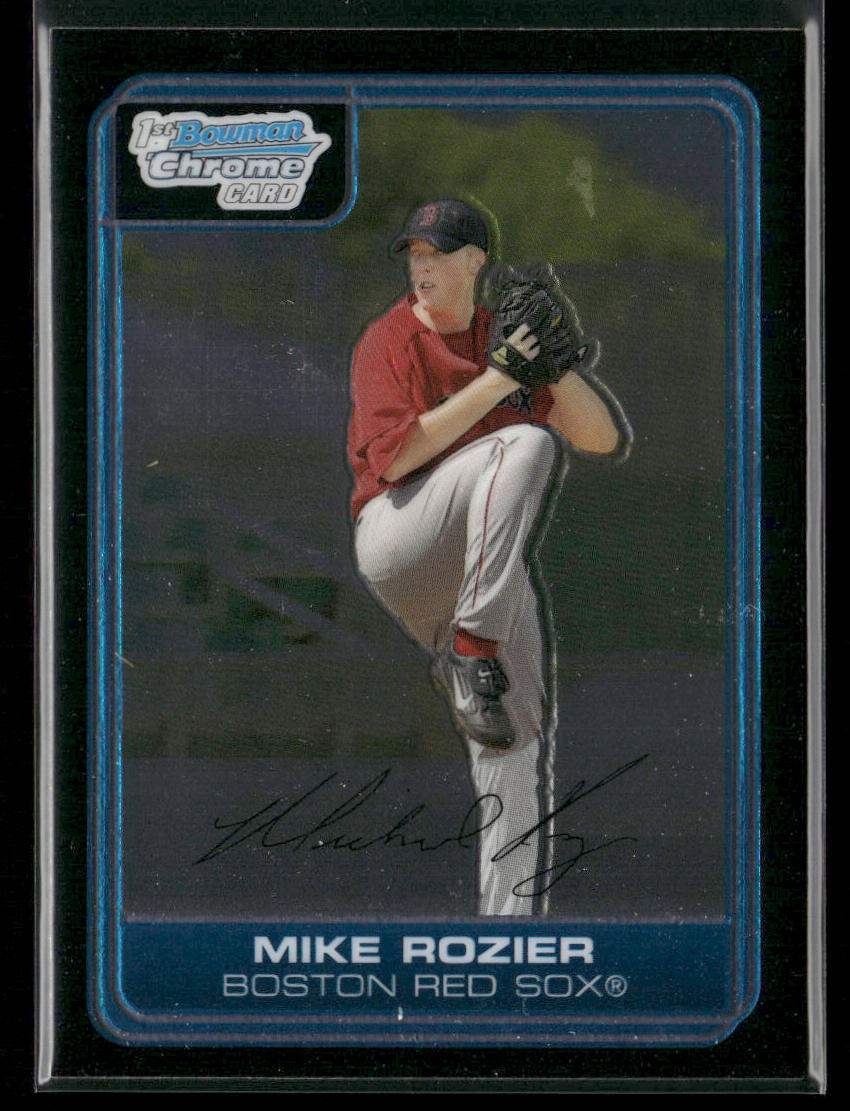 Michael Rozier 2006 Bowman Chrome Prospects #BC78 Boston Red Sox