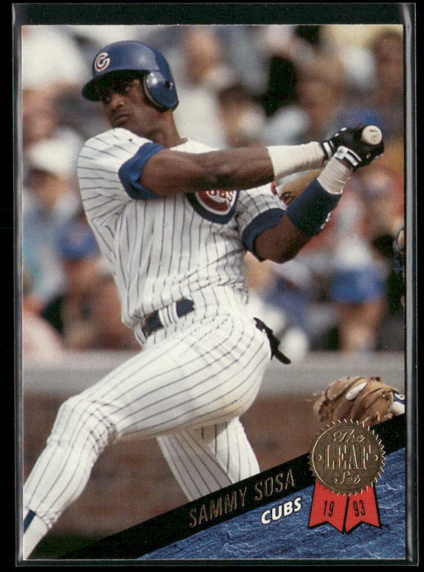 Sammy Sosa 1993 Leaf #70 Chicago Cubs