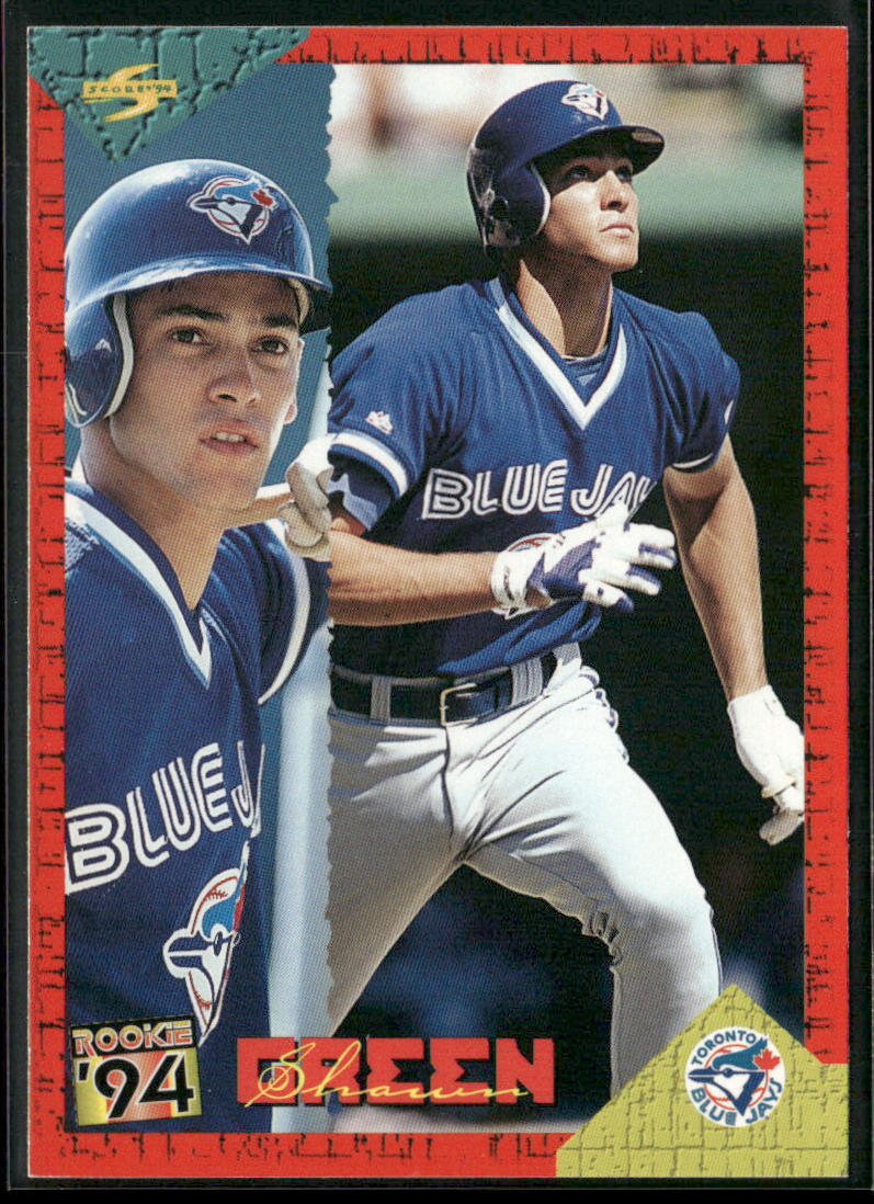 Shawn Green 1994 Score Rookie & Traded #RT91 Toronto Blue Jays