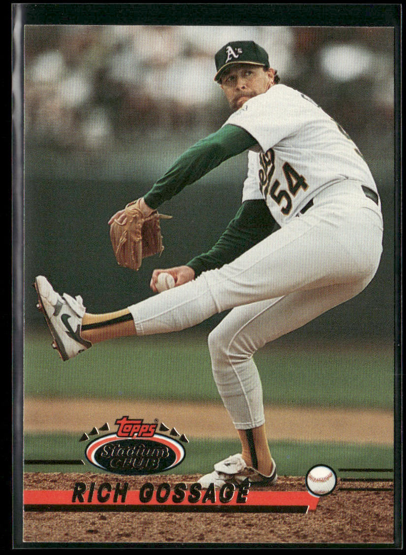 Rich Gossage 1993 Stadium Club #17 Oakland Athletics