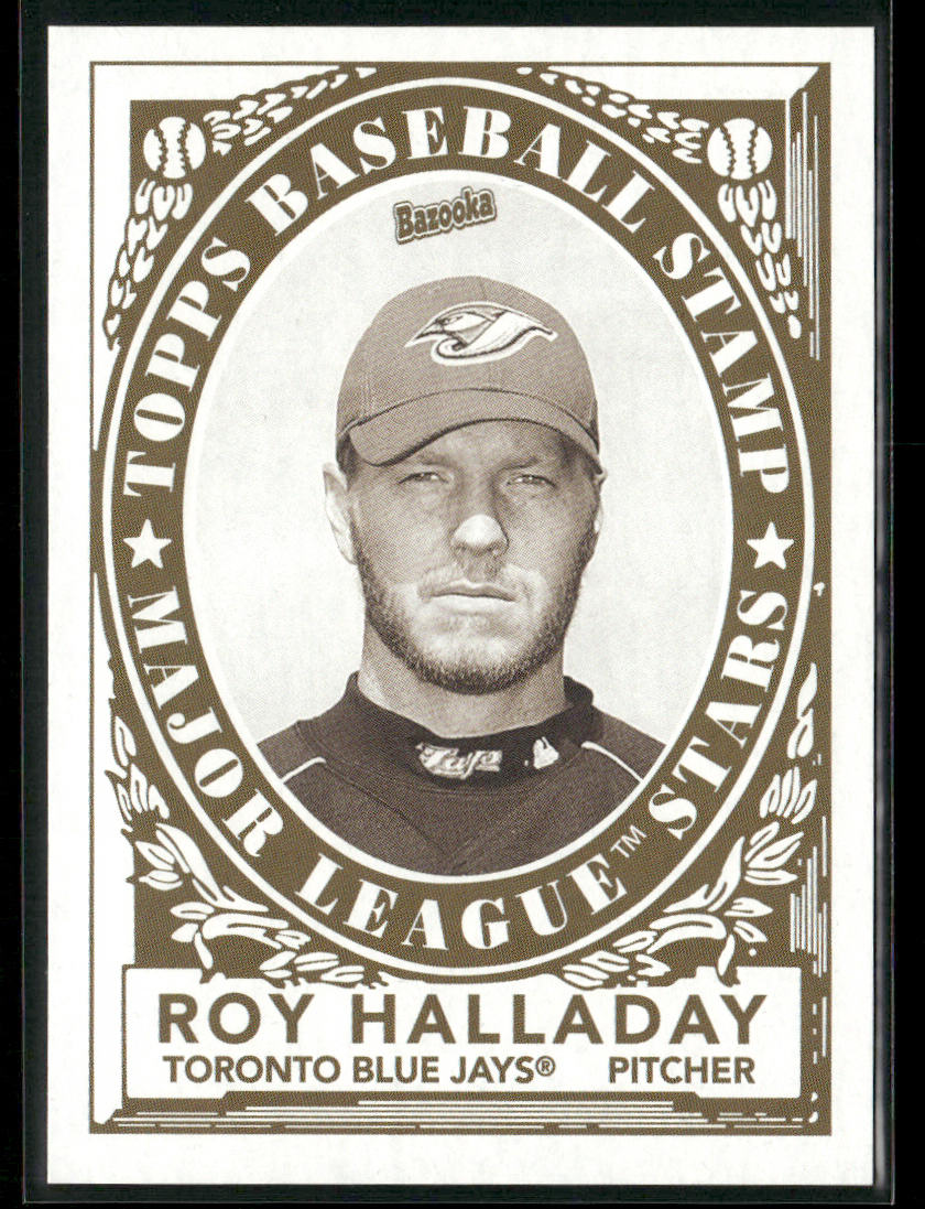 Roy Halladay 2006 Bazooka Stamps #10 Toronto Blue Jays