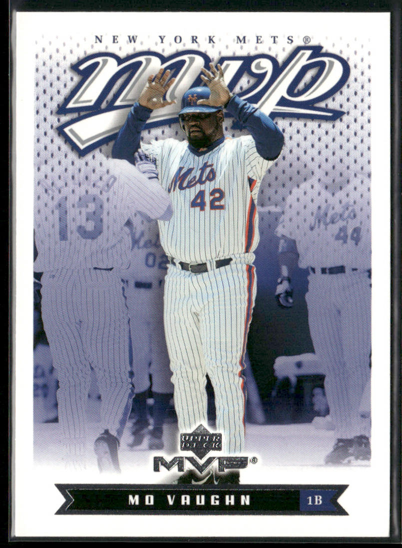 Mo Vaughn 2003 Upper Deck MVP #129 New York Mets