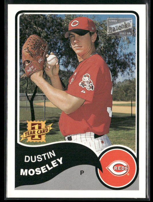 Dustin Moseley 2003 Bazooka #168 RC Cincinnati Reds