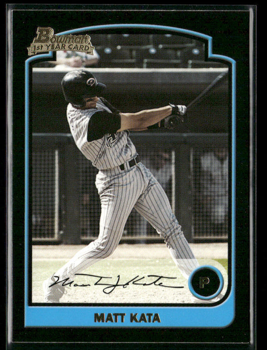 Matt Kata 2003 Bowman #240 RC Arizona Diamondbacks