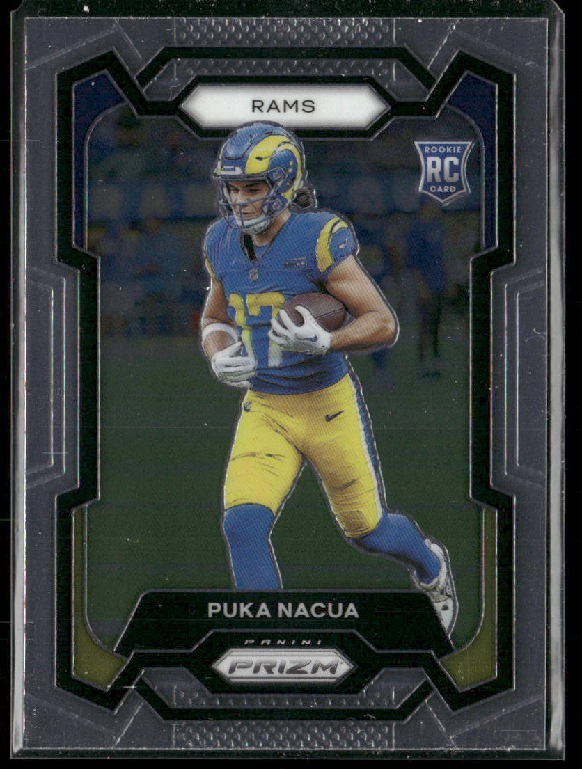 Puka Nacua 2023 Panini Prizm #357 RC Los Angeles Rams