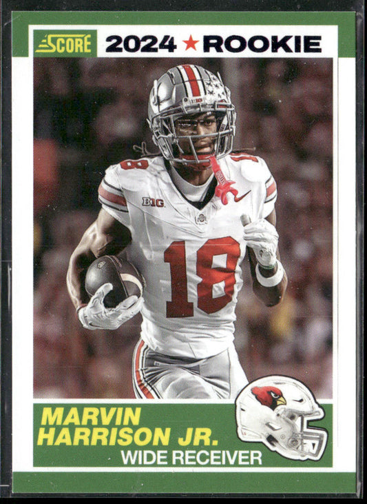 Marvin Harrison Jr. 2024 Score 35th Anniversary Rookies #4 Arizona Cardinals front