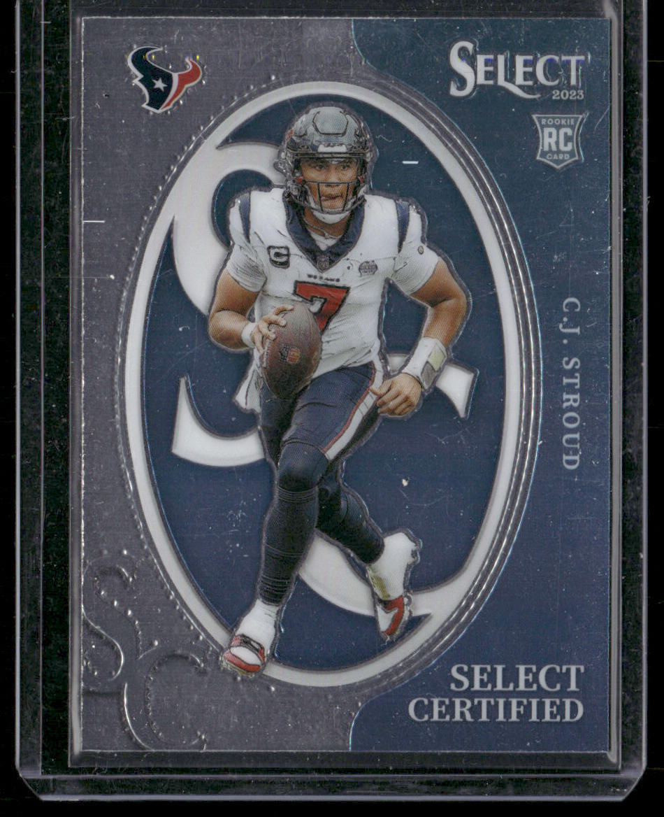 C.J. Stroud 2023 Panini Select Select Certified Rookies #CRO-CST Houston Texans