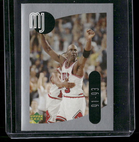 Michael Jordan 1998 Upper Deck Michael Jordan Stickers #36 Chicago Bulls front