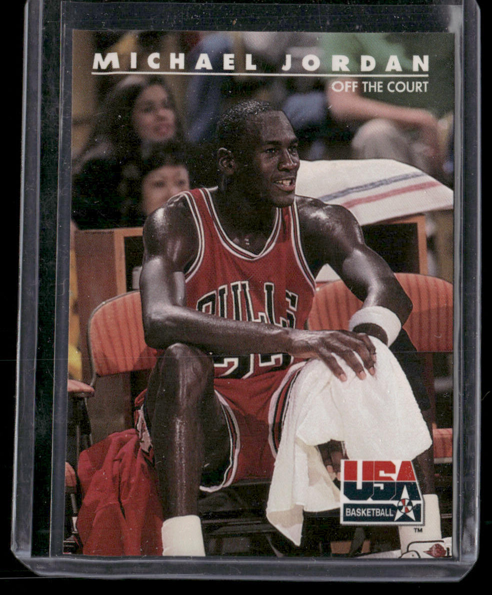 Michael Jordan 1992 SkyBox USA #41 USA front