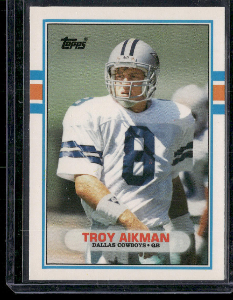 Troy Aikman 1989 Topps Traded #70T RC Dallas Cowboys