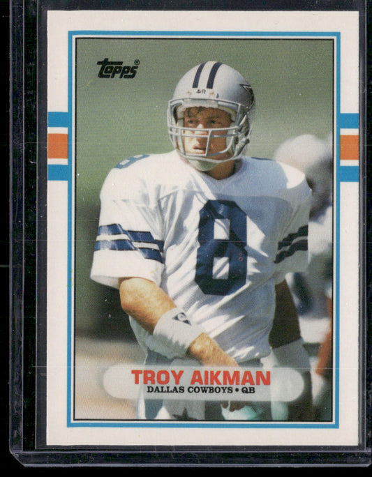 Troy Aikman 1989 Topps Traded #70T RC Dallas Cowboys