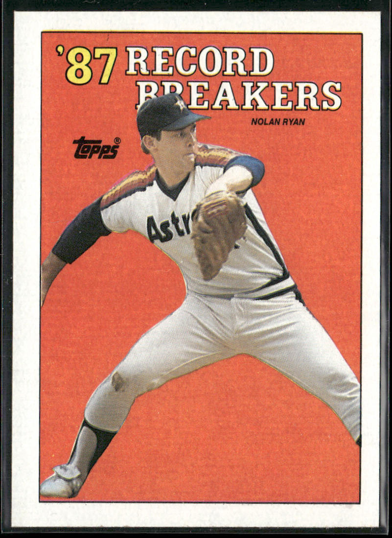 Nolan Ryan 1988 Topps #6 Houston Astros front