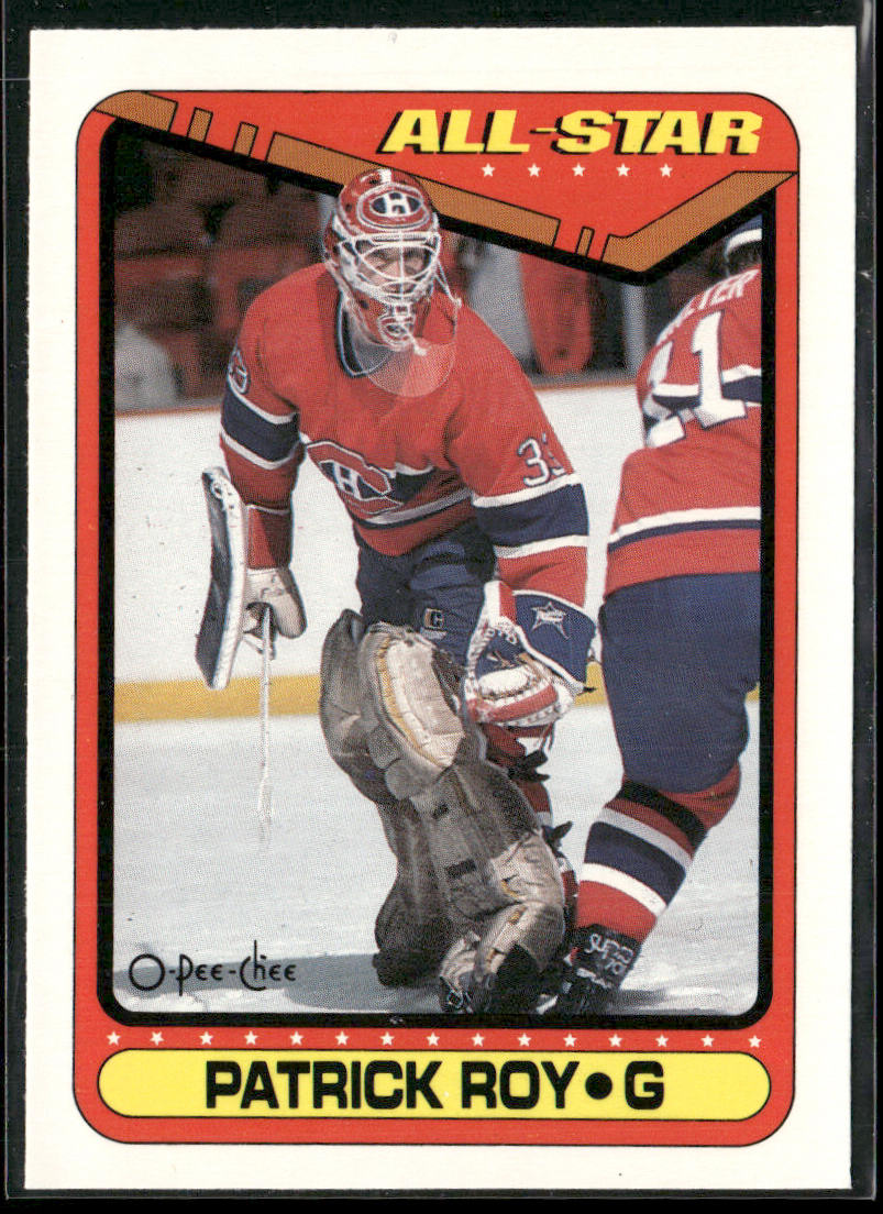 Patrick Roy 1990-91 Topps #198a Montreal Canadiens