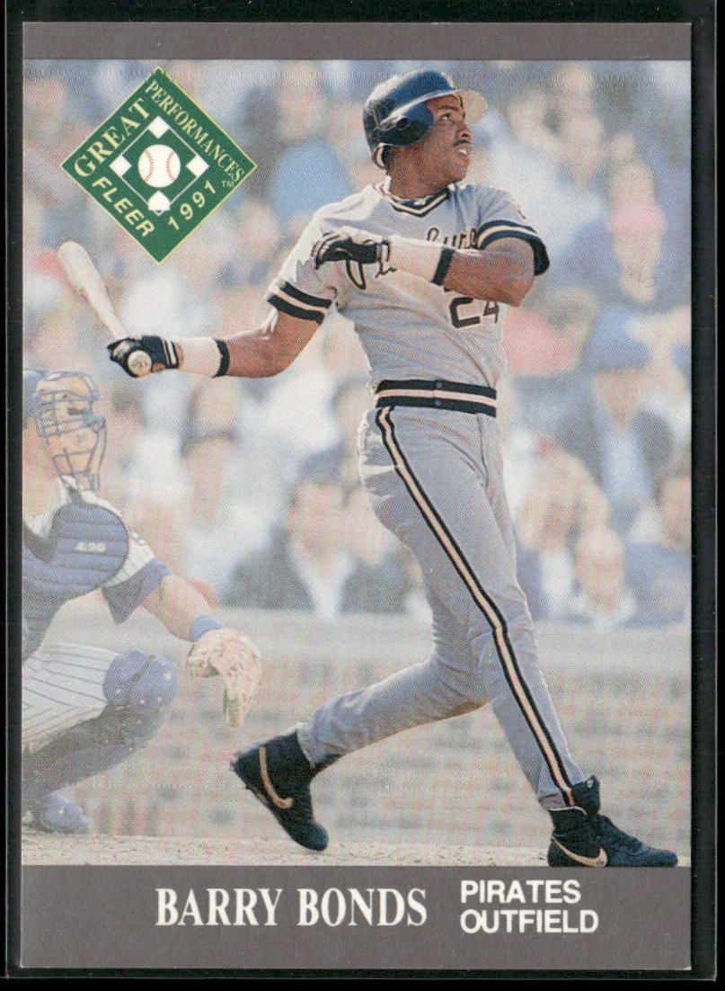 Barry Bonds 1991 Ultra #391 Pittsburgh Pirates front