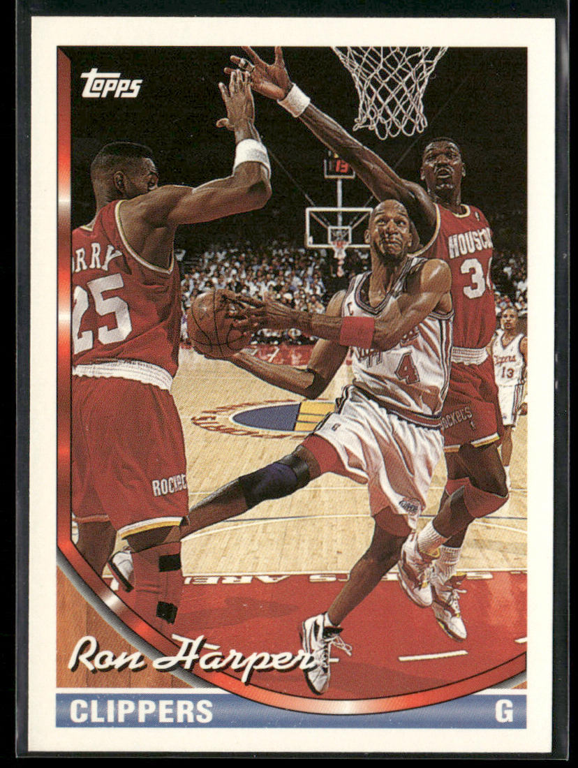 Ron Harper 1993-94 Topps #328 Los Angeles Clippers