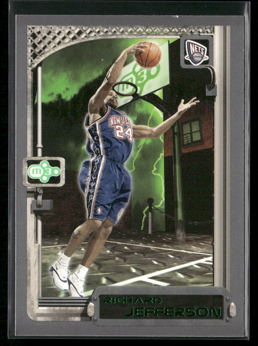 Richard Jefferson 2003-04 Topps Rookie Matrix #102 New Jersey Nets