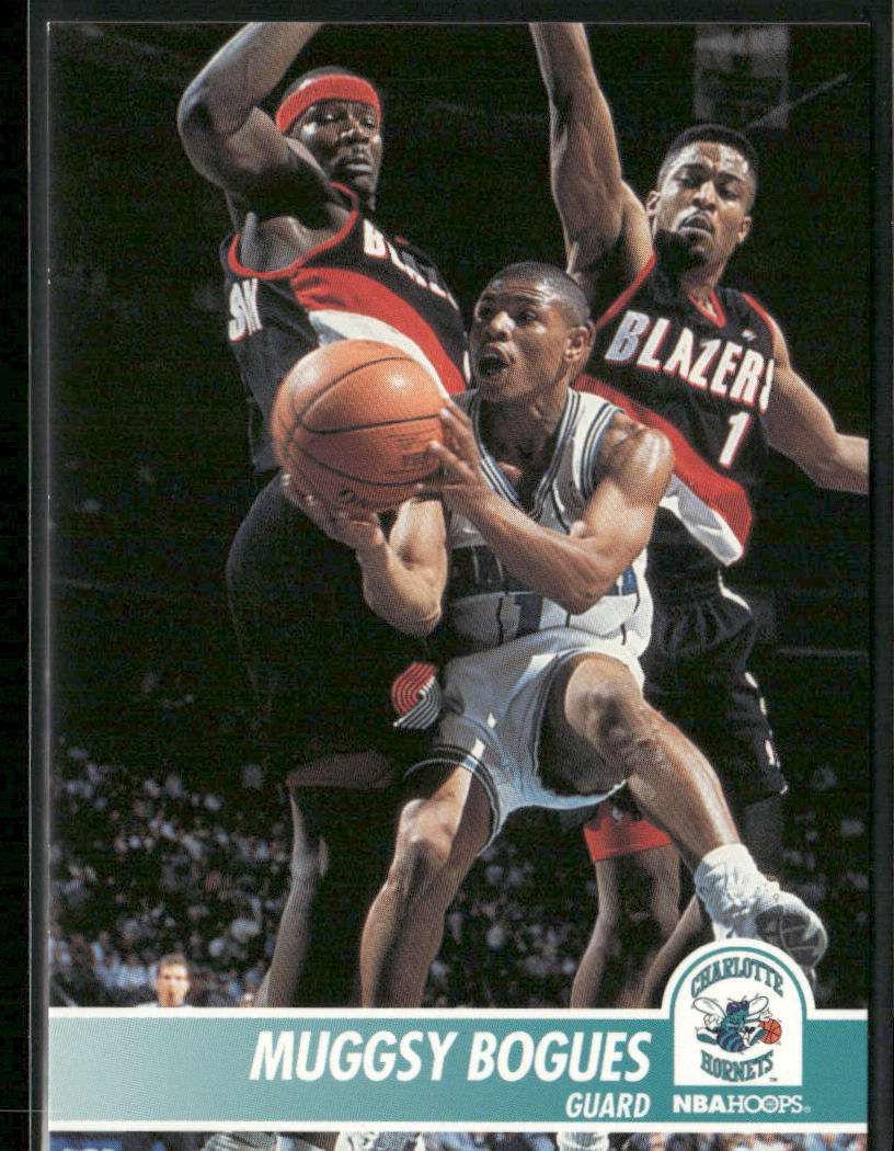 Muggsy Bogues 1994-95 Hoops #16 Charlotte Hornets