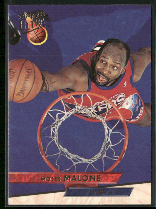 Moses Malone 1993-94 Ultra #315 Philadelphia 76ers
