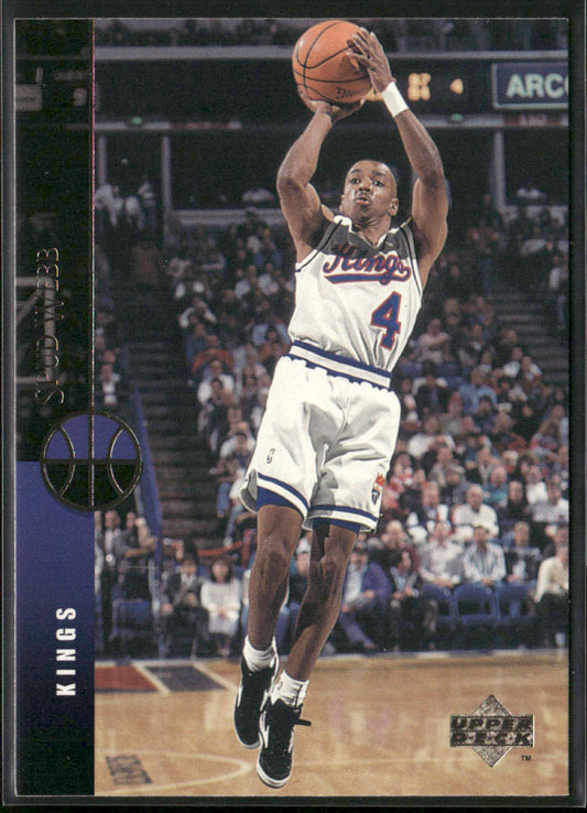 Spud Webb 1994-95 Upper Deck #128 Sacramento Kings
