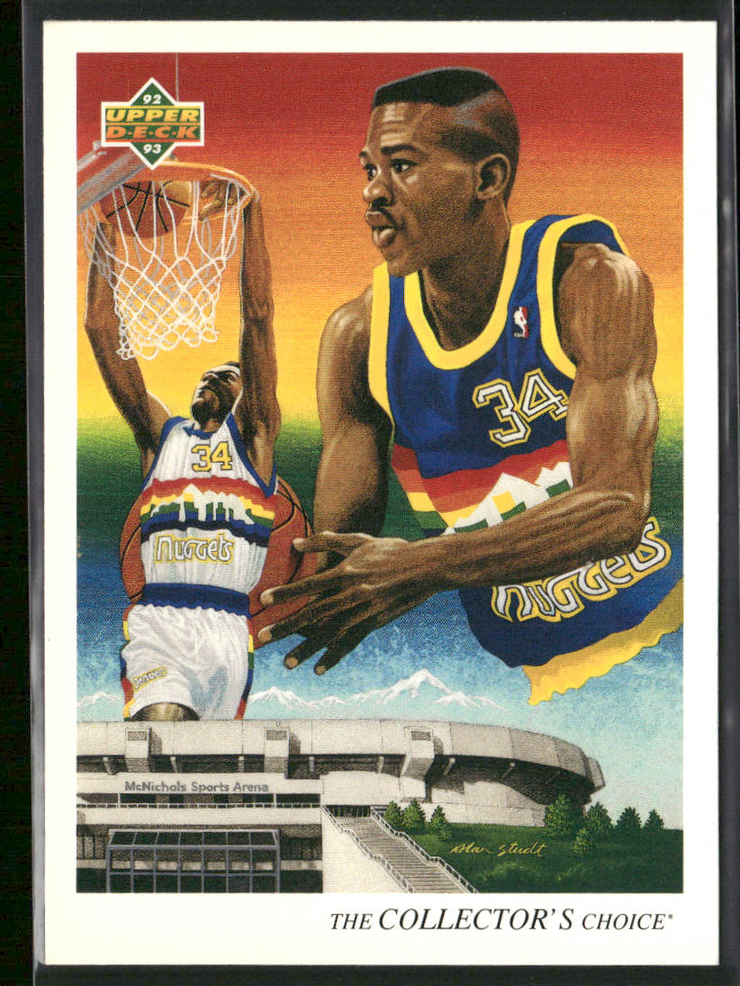 Reggie Williams 1992-93 Upper Deck #51 Denver Nuggets