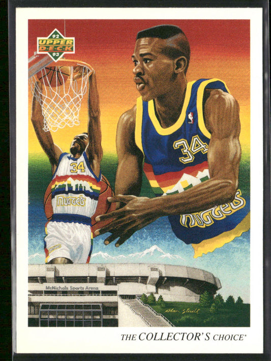 Reggie Williams 1992-93 Upper Deck #51 Denver Nuggets