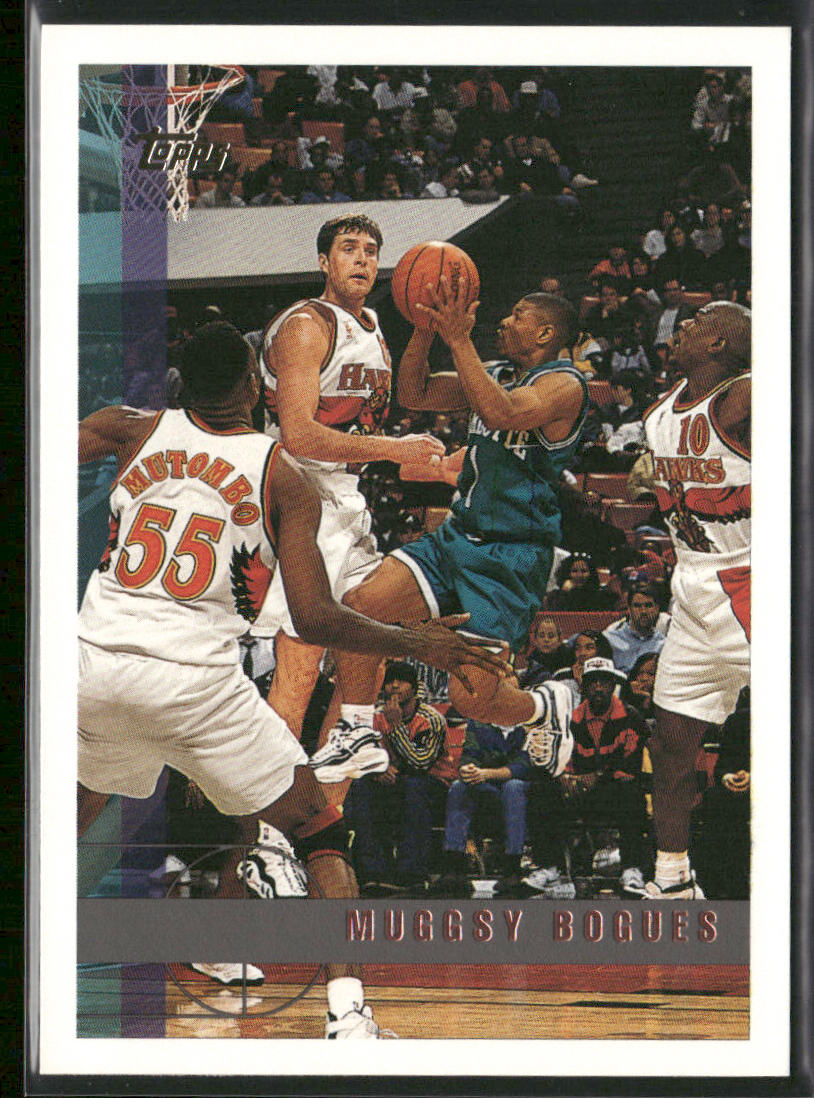 Muggsy Bogues 1997-98 Topps #87 Charlotte Hornets