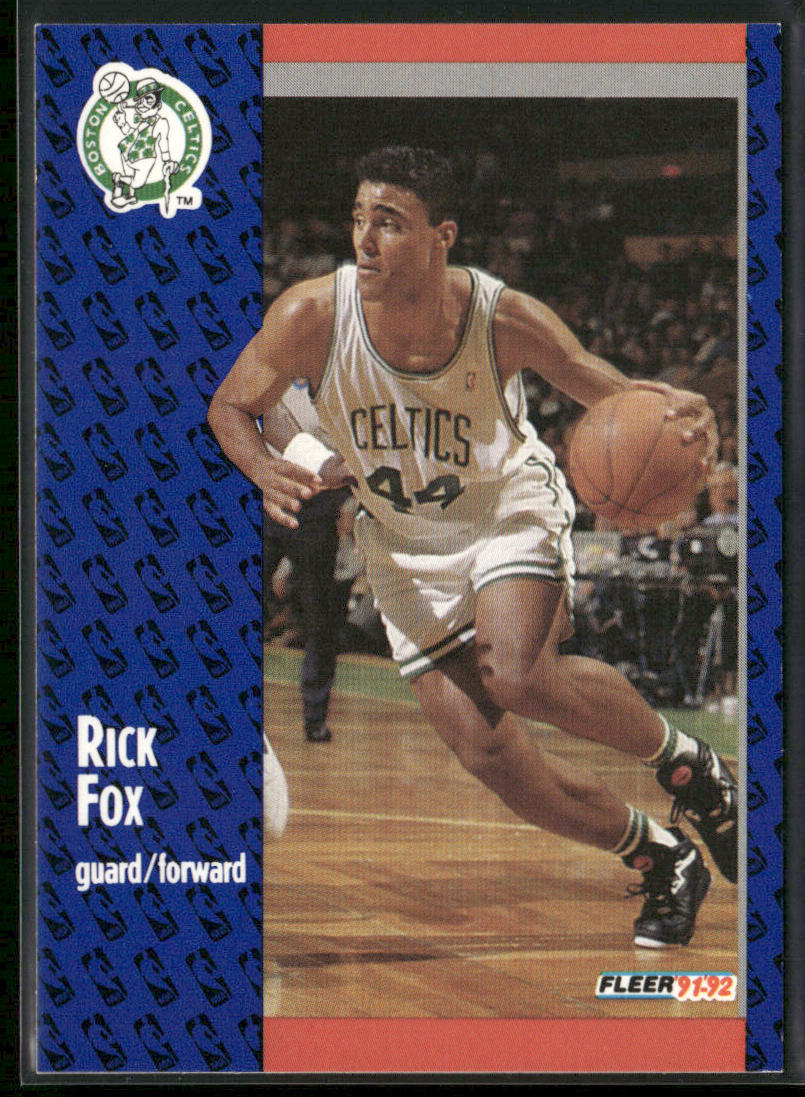 Rick Fox 1991-92 Fleer #248 RC Boston Celtics