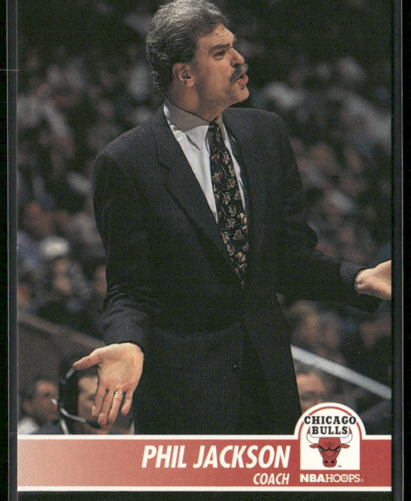 Phil Jackson 1994-95 Hoops #277 Chicago Bulls