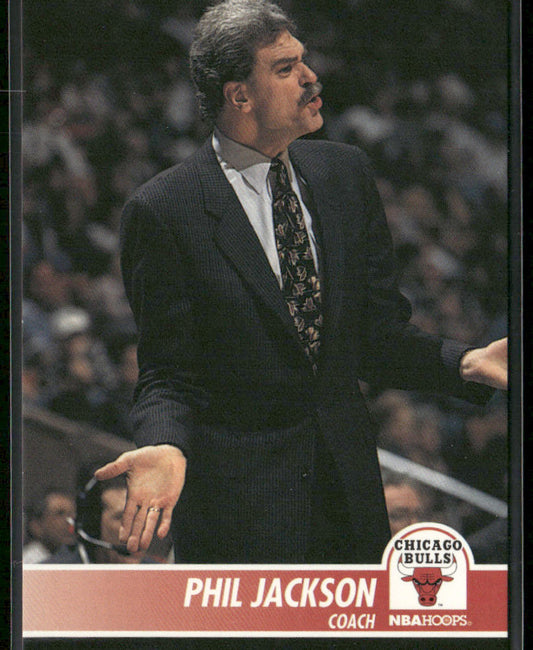 Phil Jackson 1994-95 Hoops #277 Chicago Bulls