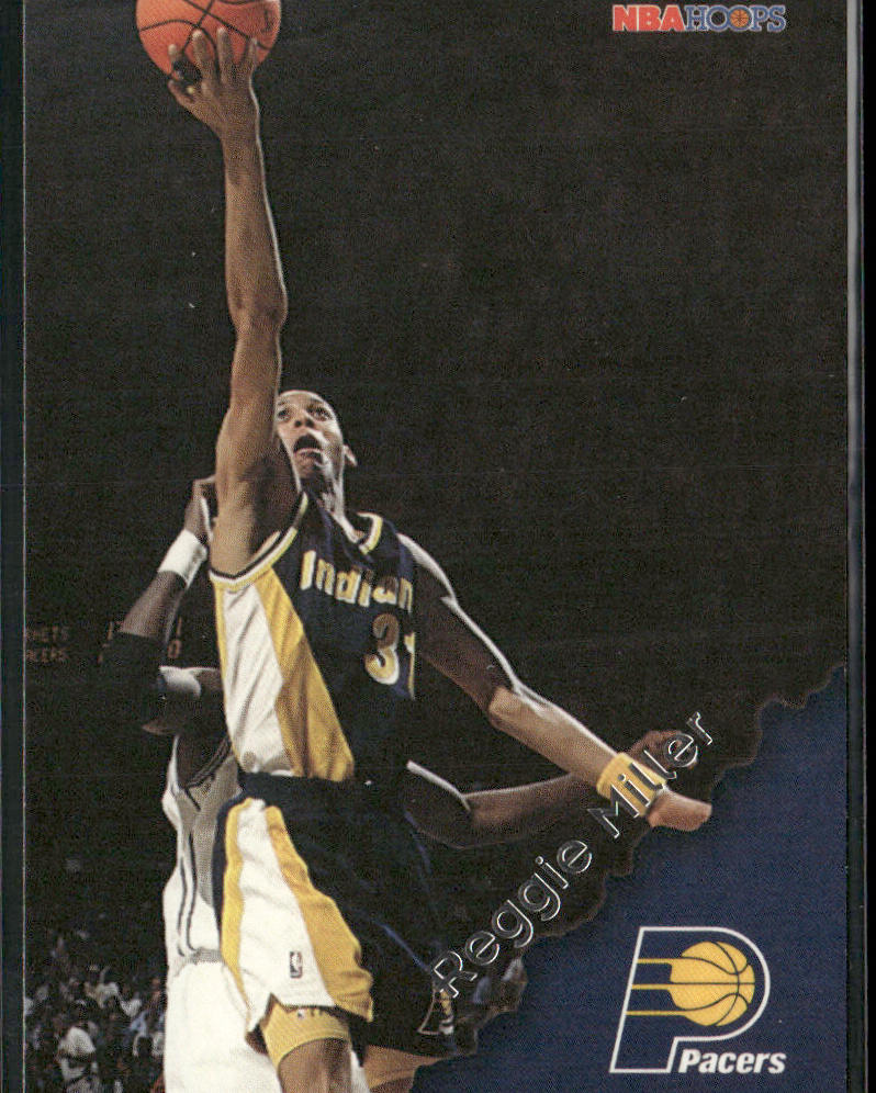 Reggie Miller 1996-97 Hoops #68 Indiana Pacers