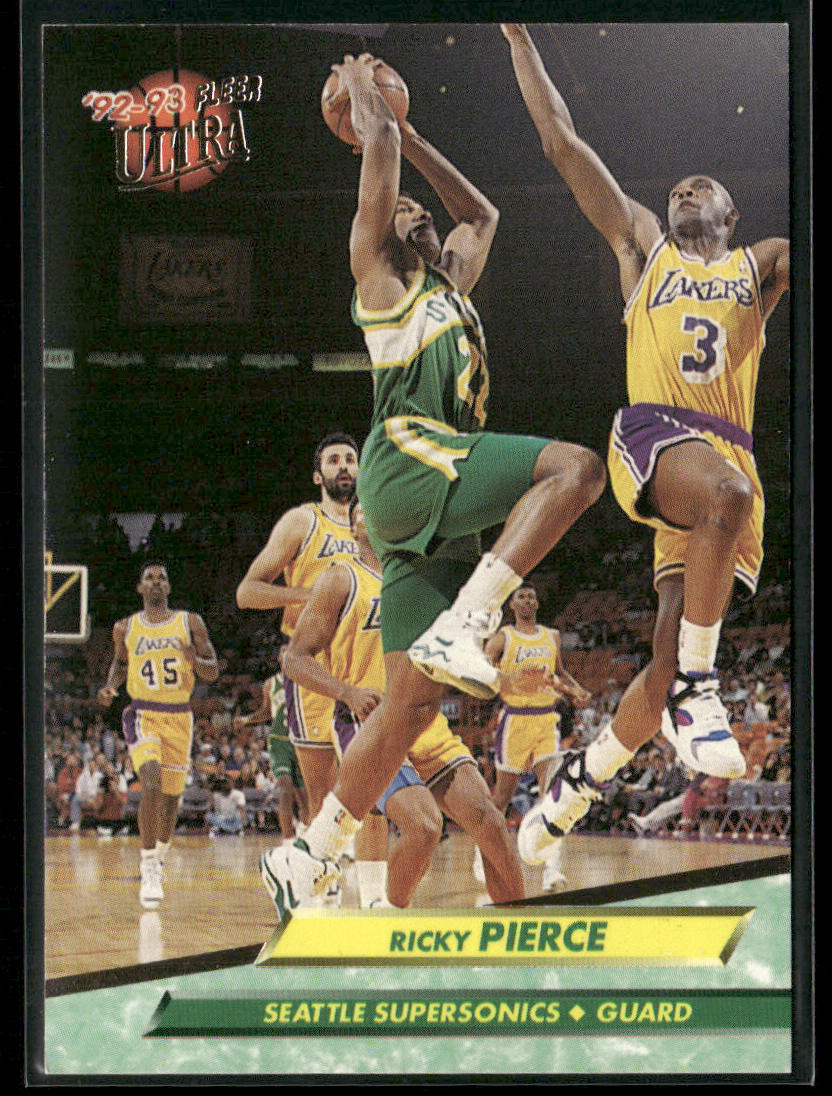 Ricky Pierce 1992-93 Ultra #176 Seattle SuperSonics