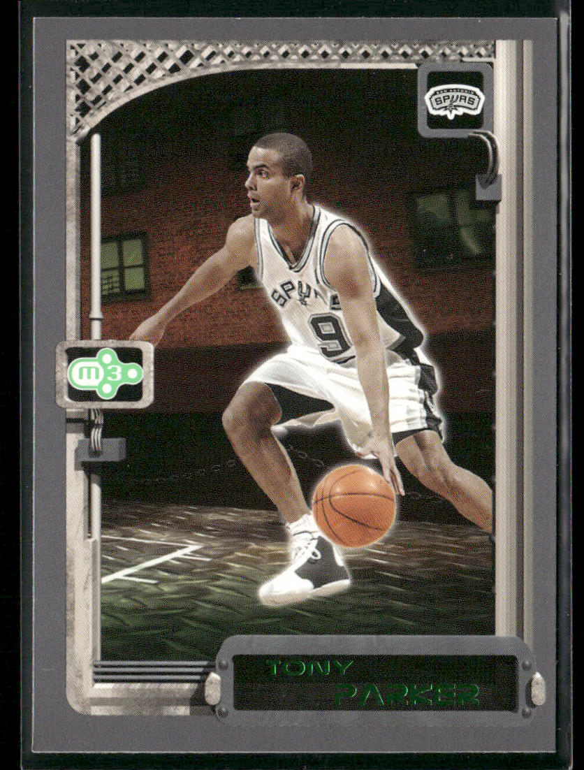 Tony Parker 2003-04 Topps Rookie Matrix #34 San Antonio Spurs