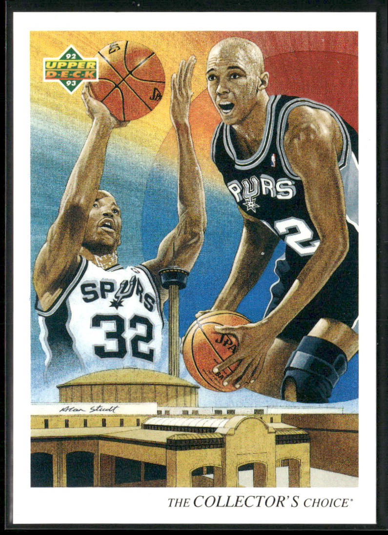Sean Elliott 1992-93 Upper Deck #56 San Antonio Spurs