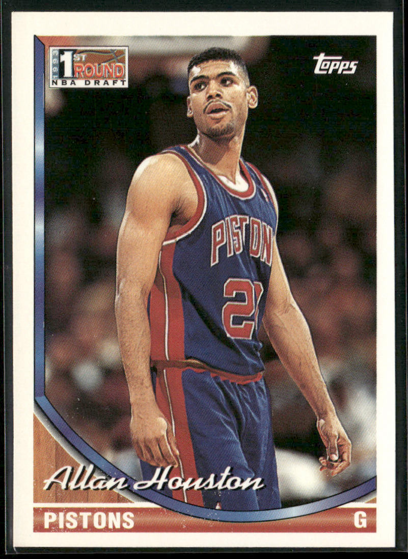 Allan Houston 1993-94 Topps #261 RC Detroit Pistons