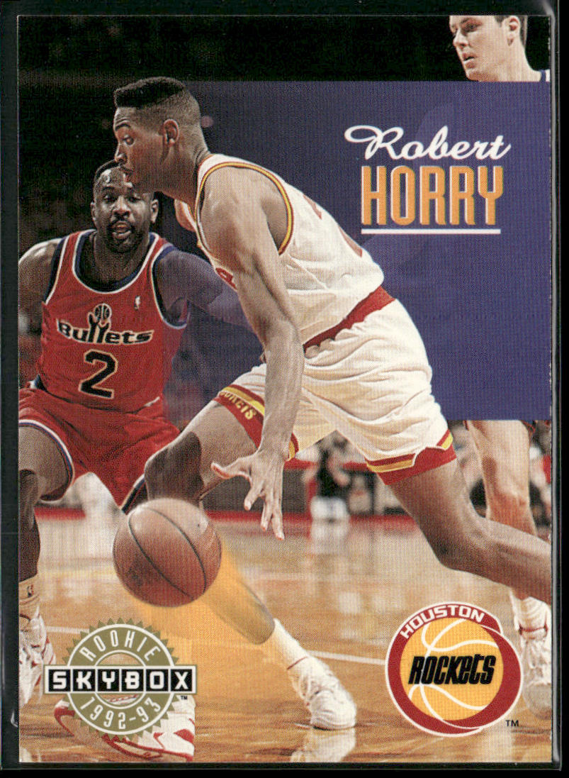 Robert Horry 1992-93 SkyBox #345 RC Houston Rockets