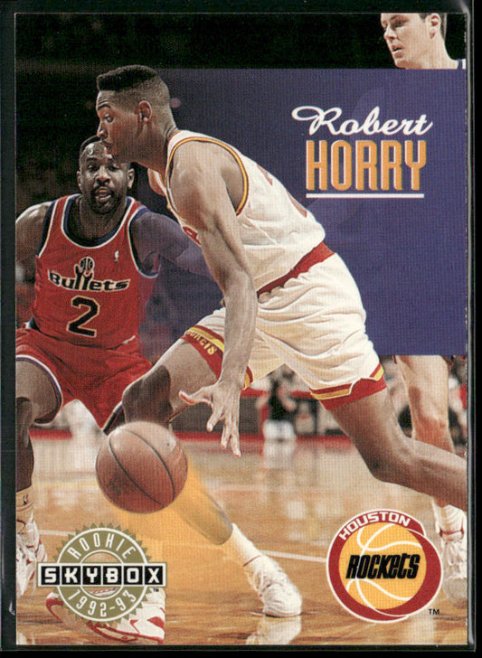 Robert Horry 1992-93 SkyBox #345 RC Houston Rockets