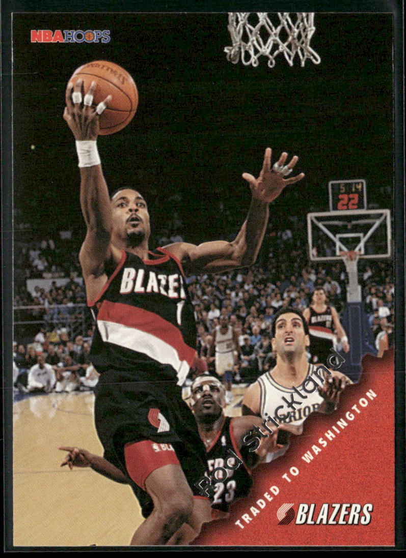 Rod Strickland 1996-97 Hoops #131 Washington Bullets