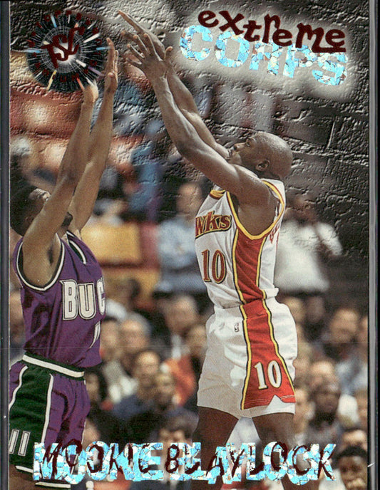 Mookie Blaylock 1995-96 Stadium Club Retail #101 Atlanta Hawks